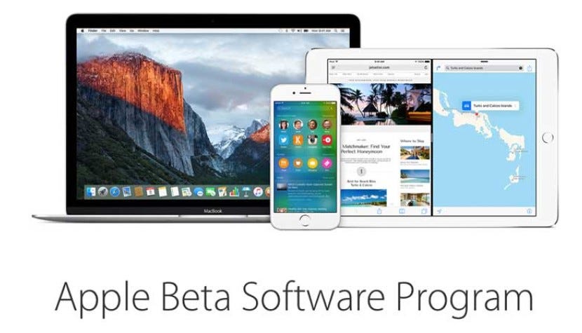Cabecera del Apple Beta Software Program