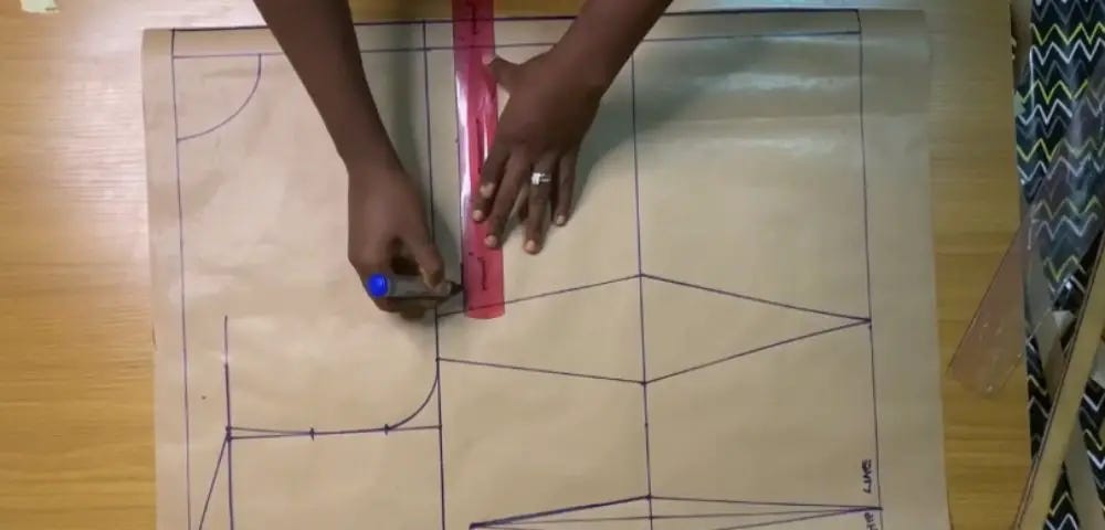 How to Draw Your Dartless Pattern Block