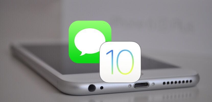 Mensajes en iOS 10