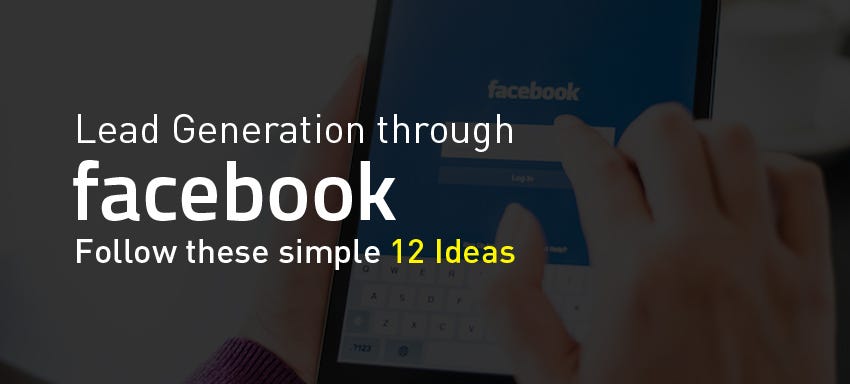 facebook Lead generation