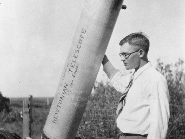 Picture of Clyde Tombaugh, who discovered Pluto in 1930