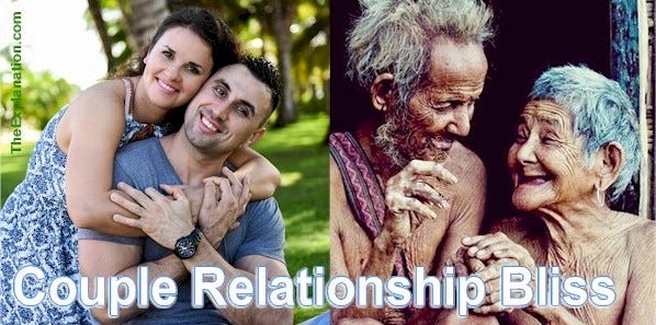 The couple relationship is the basis of human society. Young couples start passionately. Old couples have full oneness.