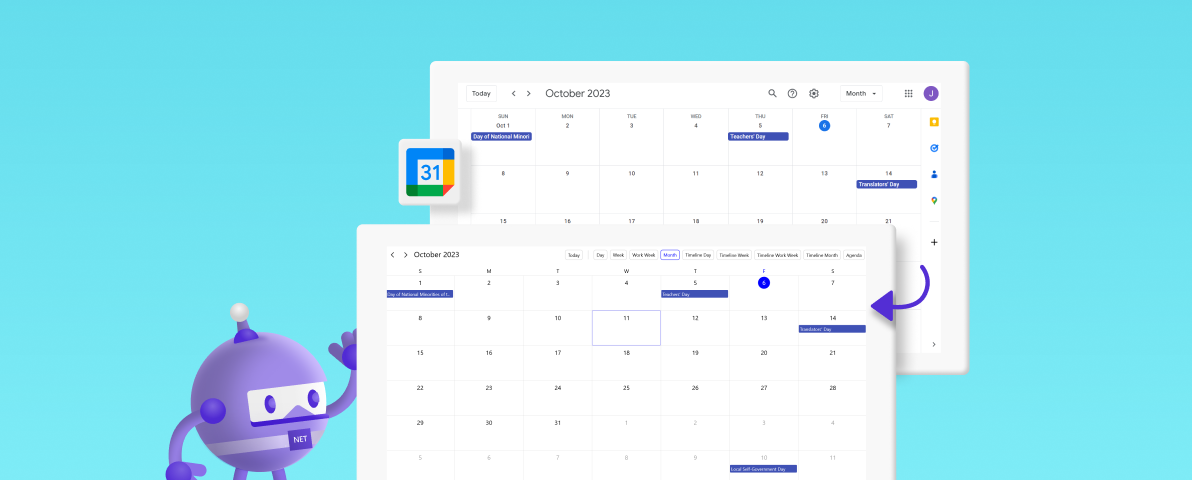 Effortless Google Calendar Events Synchronization in .NET MAUI Scheduler