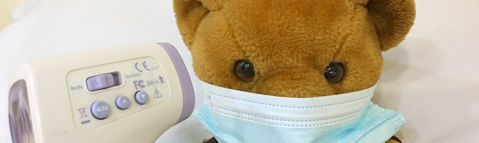 teddy bear unwell