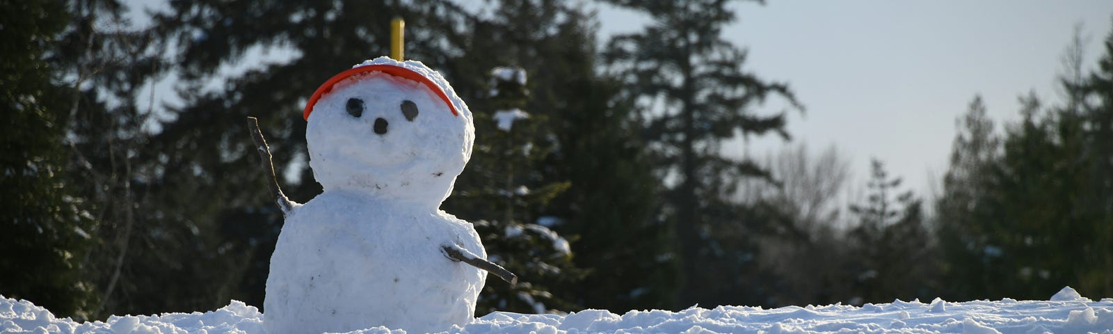 image of a snowman