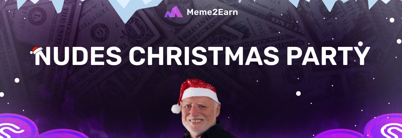 Meme2Earn nudes christmas party