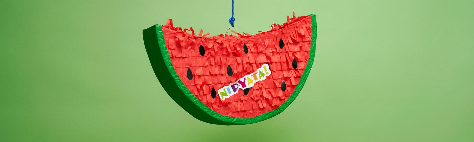 watermelon pinata with alcoholic drinks inside