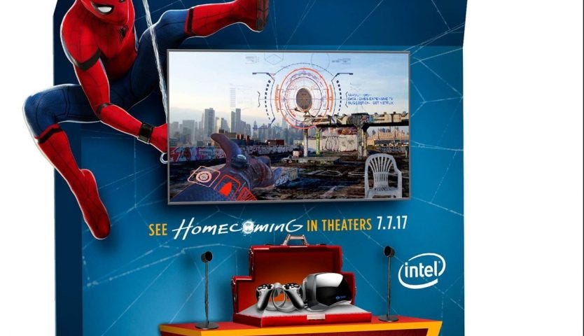 Intel Sony Pictures Spider-Man homecoming Tech Trends VR Tech Consultancy 