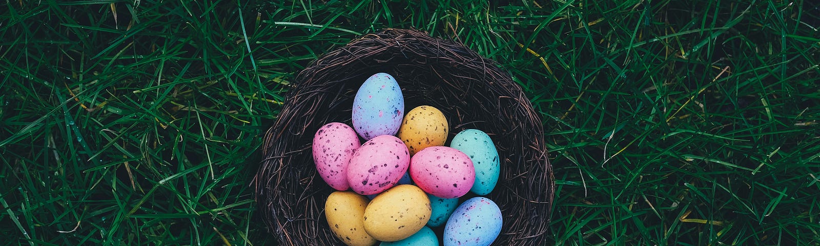 A basket of eggs.