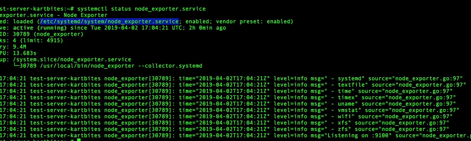 prometheus process monitoring