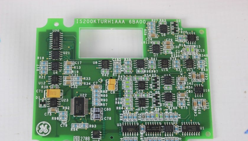 GE Mark VI printed circuit board