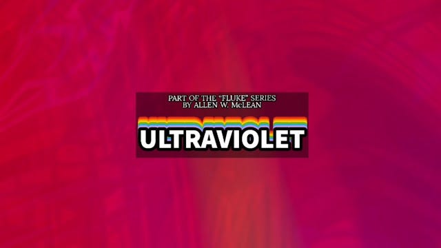 (Image: Banner for ULTRAVIOLET by Allen W. McLean)