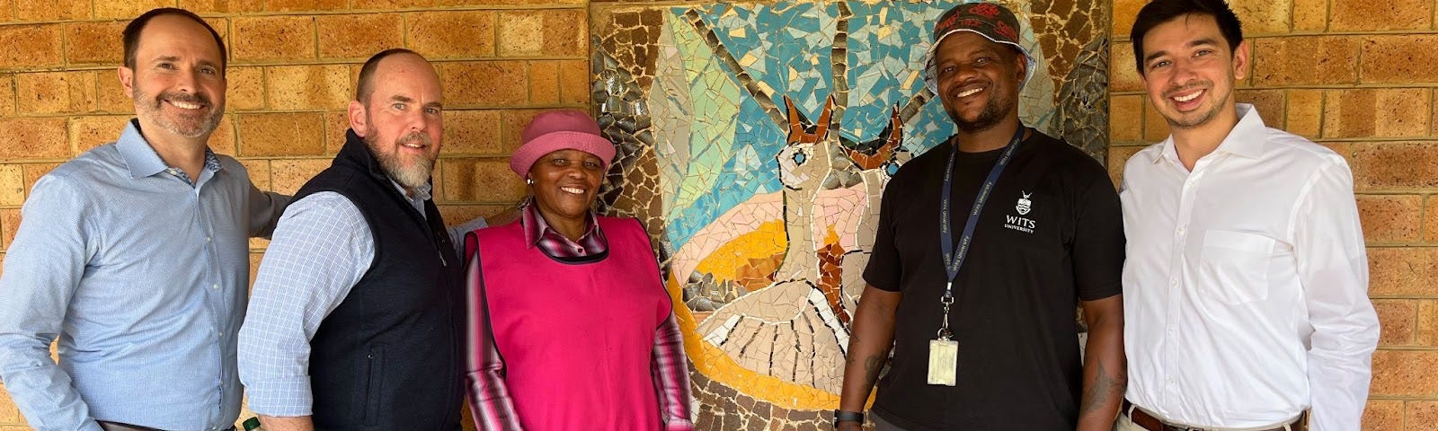 Andrew Farnum together with team members from Variant Bio and community stakeholders in South Africa representing beneficiary organizations supported through Variant Bio’s benefit-sharing program