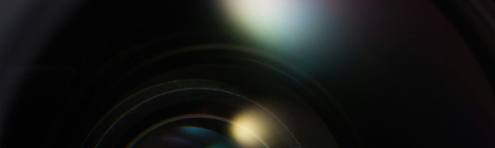 An endless lens of a camera looking inward into your life.