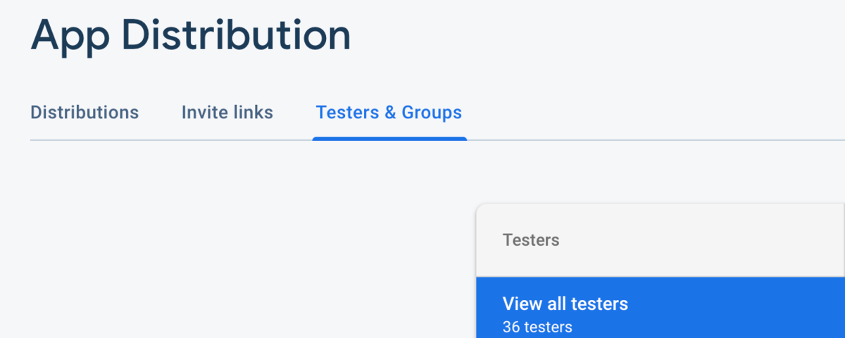 Firebase App Distribution — Testers & Groups