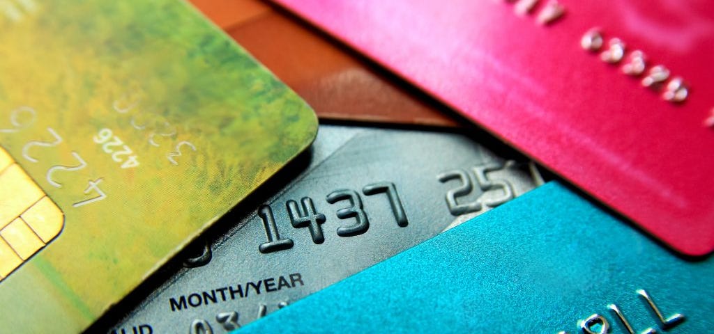 Credit cards image from GettyImage