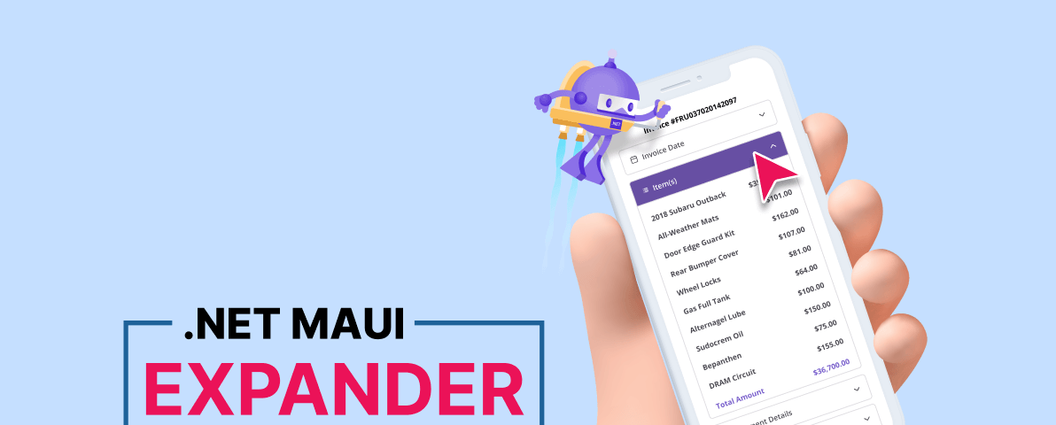 Introducing the New .NET MAUI Expander Control