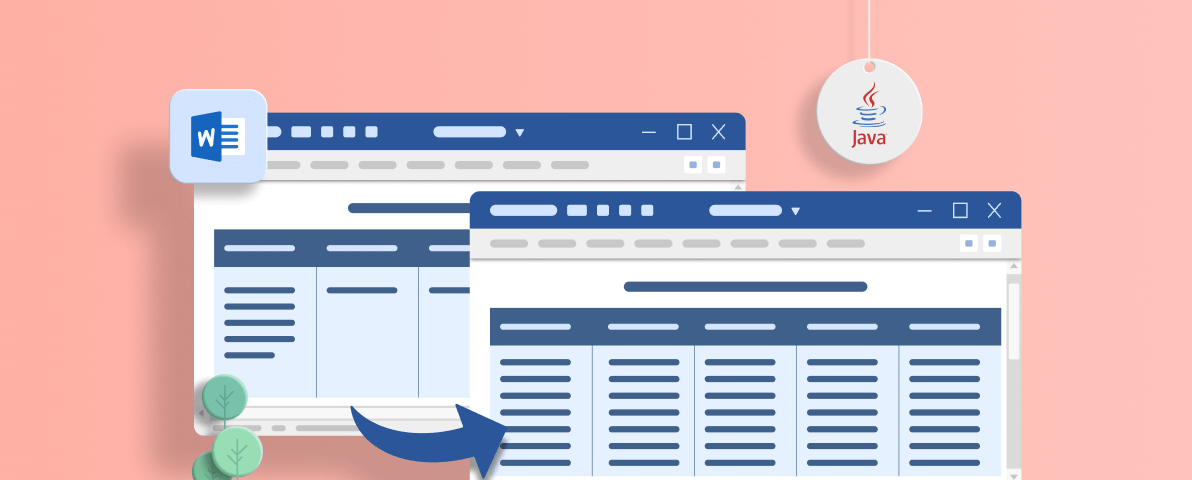 How to Dynamically Fill Data in Word Table Using Java