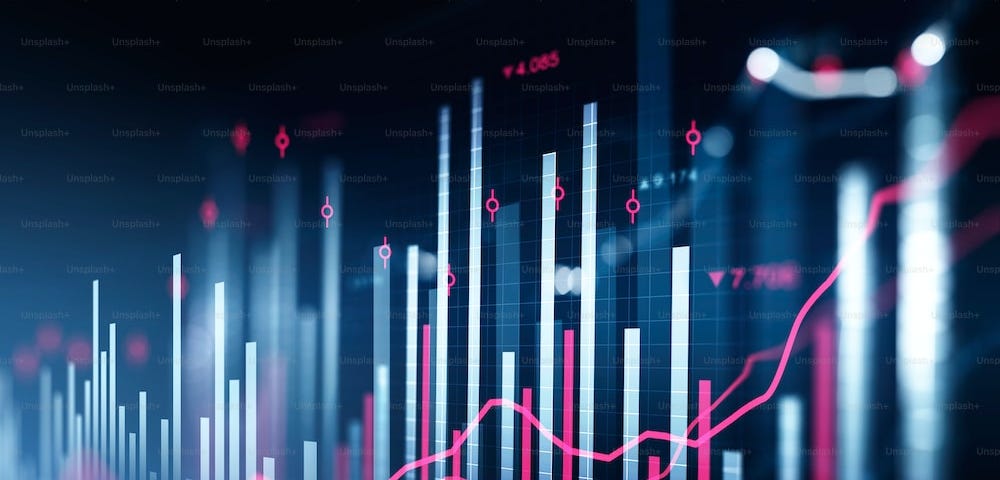 A graph showing trends and patterns