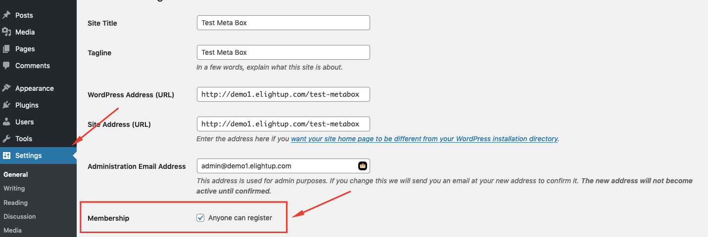 Create Register Page