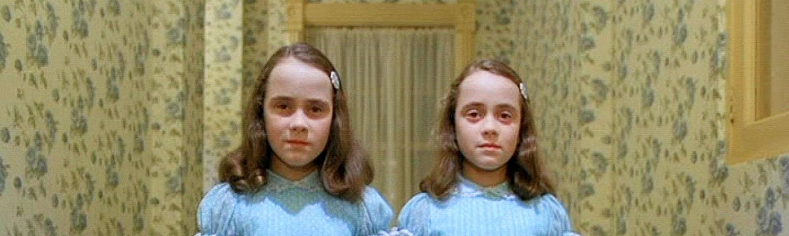Twins from “The Shining.”