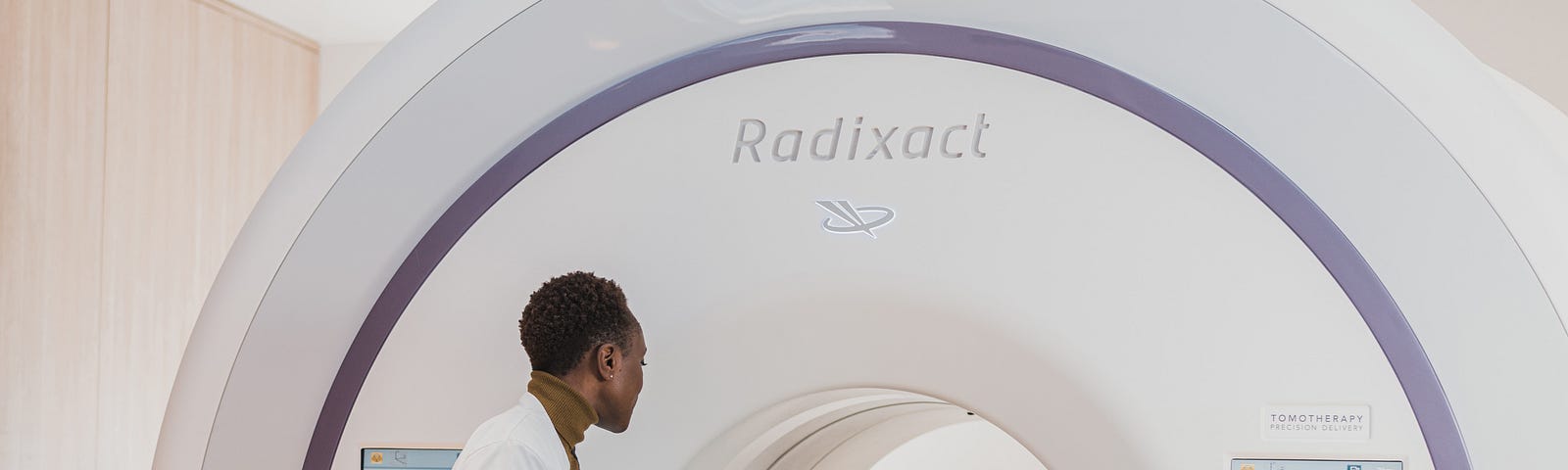 ONE OF THE HOTTEST CELEBRITY TRENDS is not an Hermes handbag or some other crazy expensive accessory. Stars are flocking to whole-body MRI scans through a company called Prenuvo. In the photo, a technologist positions a patient on the MRI scanner bed.