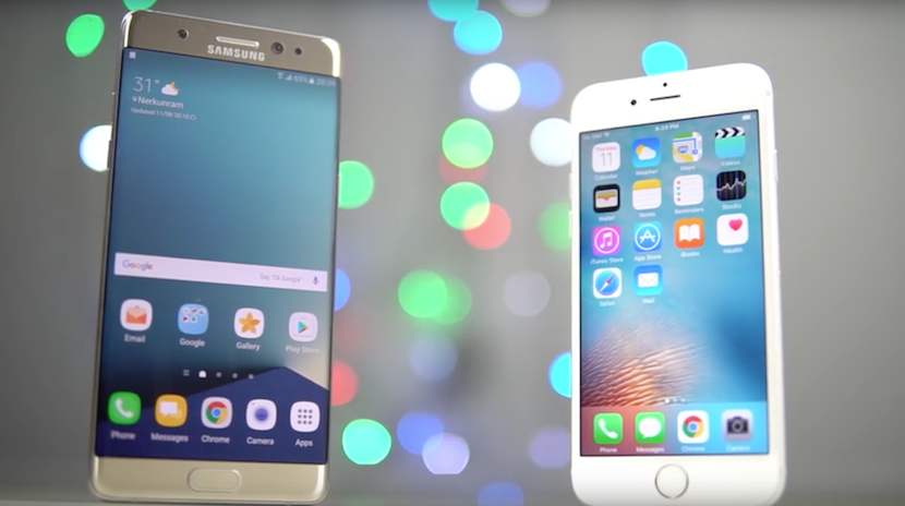 Galaxy Note 7 vs. iPhone 6s