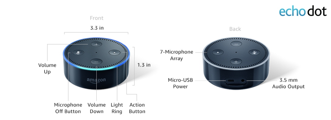 amazon echo 2nd generation specs