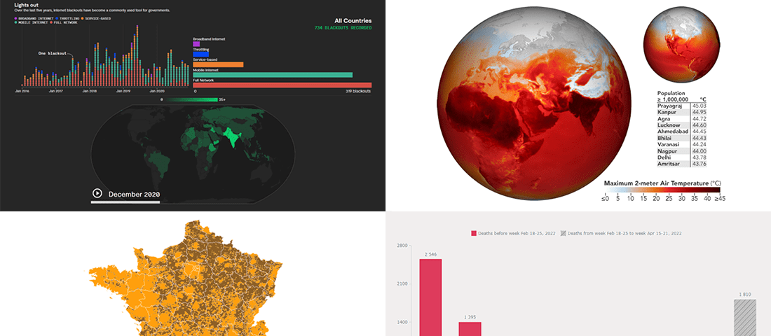 New Must-See Data Visualizations Around Internet — DataViz Weekly