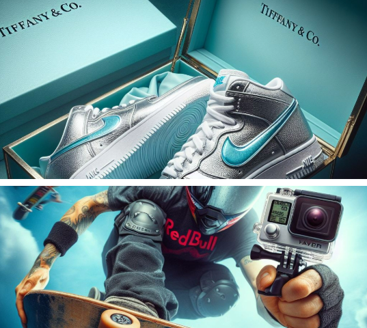 Nike Air Force 1 x Tiffany & Co. sneakers to GoPro x Red Bull partnership