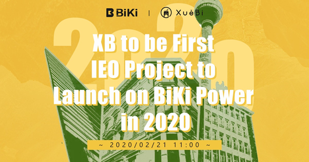 BiKi Power launches XueBi as first IEO project for 2020