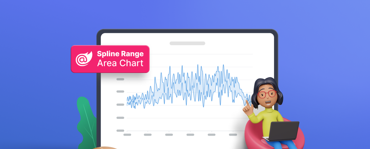 Introducing the New Blazor Spline Range Area Chart