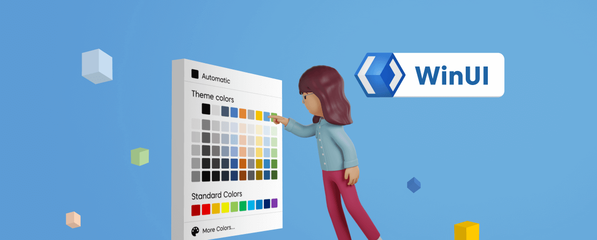 Pick Colors Like a Boss Using Syncfusion Color Controls in WinUI