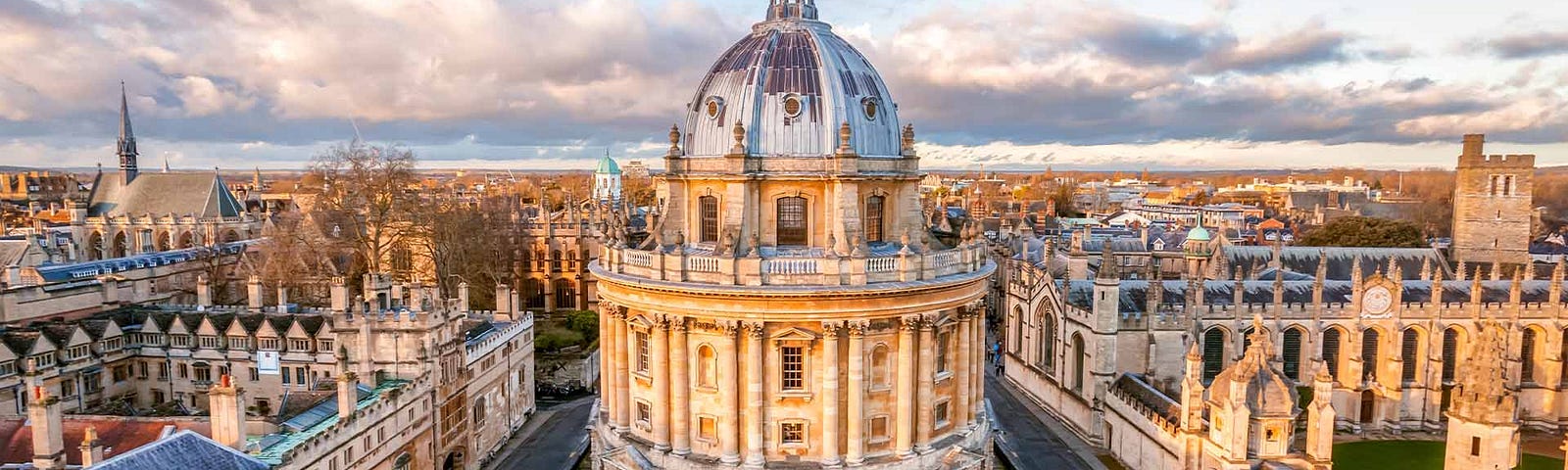 The Radcliffe Camera building at the University of Oxford, England