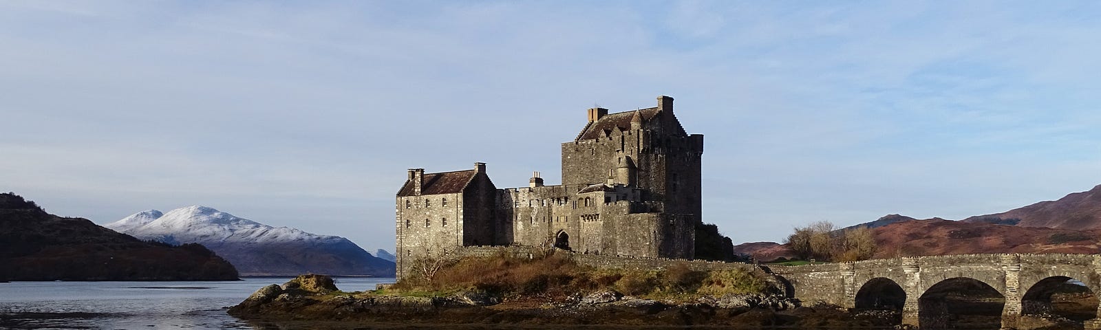 A Scottish castle