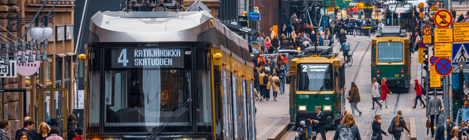 The Helsinki bus station, exampled as a metaphor for success.