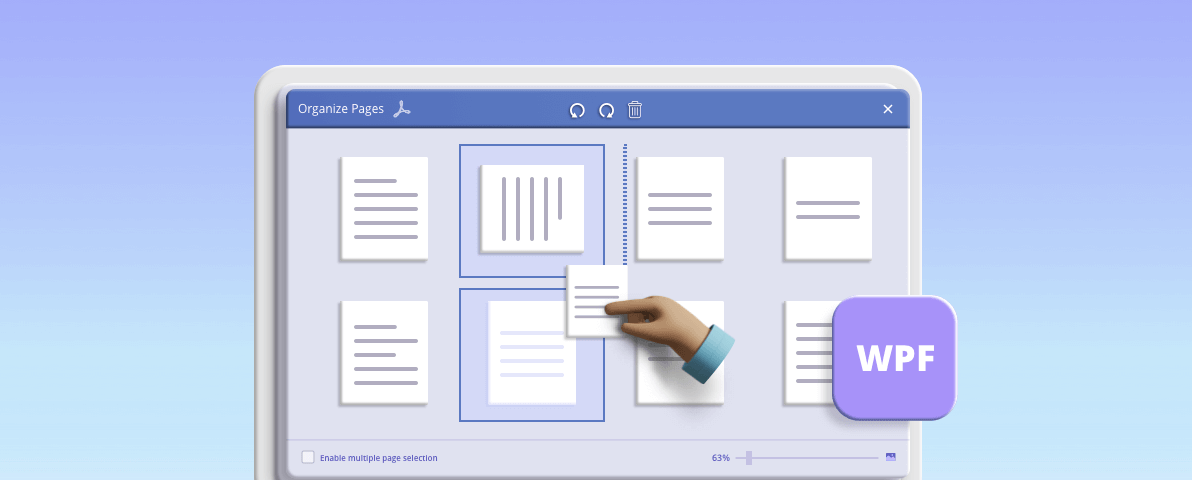 Rotate, Remove, and Rearrange PDF Pages Easily with WPF PDF Viewer