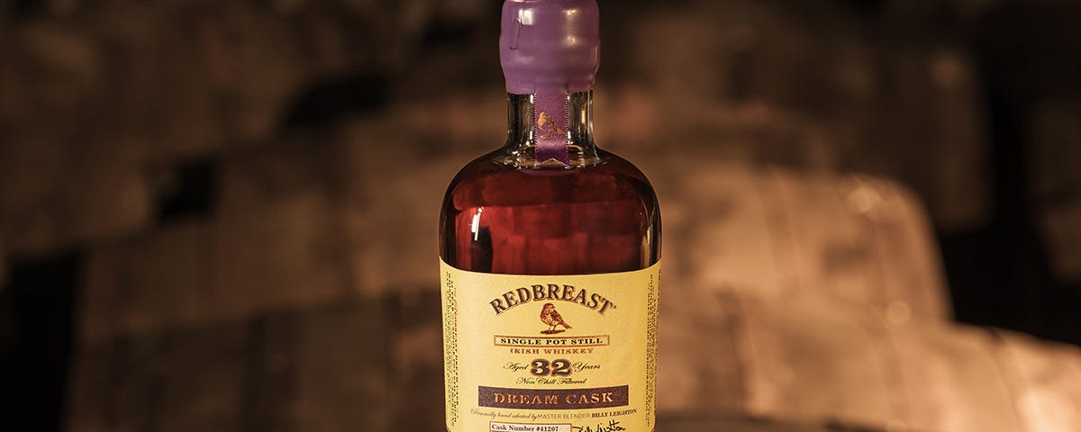 The Redbreast Dream Cask Irish Whiskey. Image courtesy Irish Distillers Pernod Ricard.