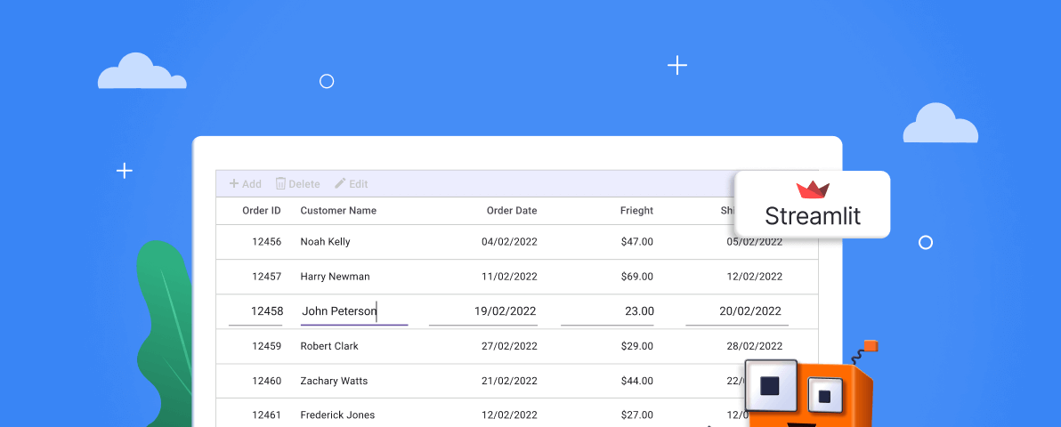 Introducing the New Syncfusion Grid Component for Streamlit