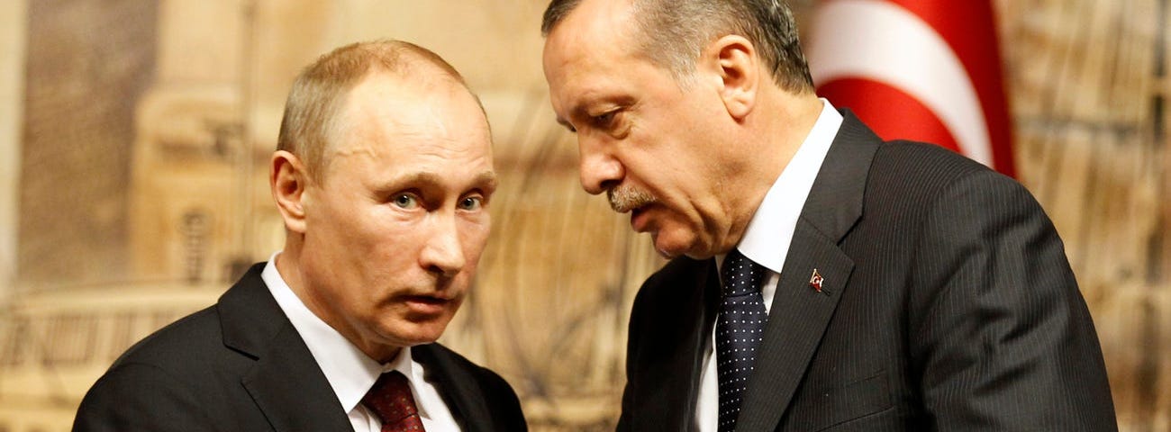 Erdogan and Putin Confer