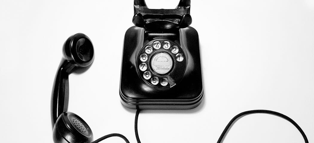 Black telephone