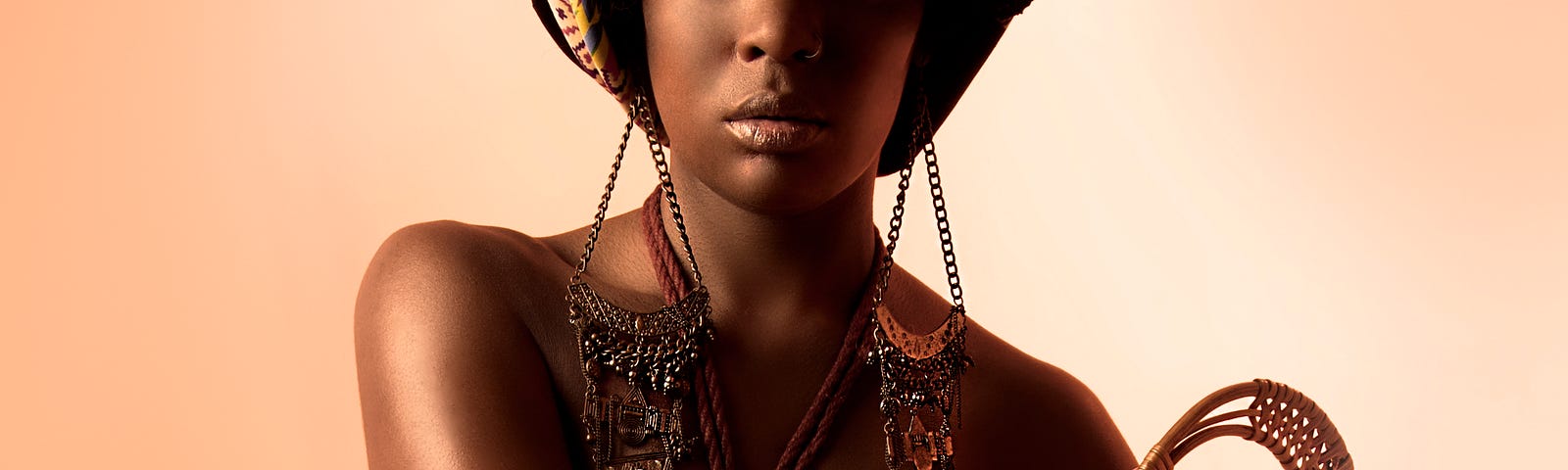 Stunning woman of African descent