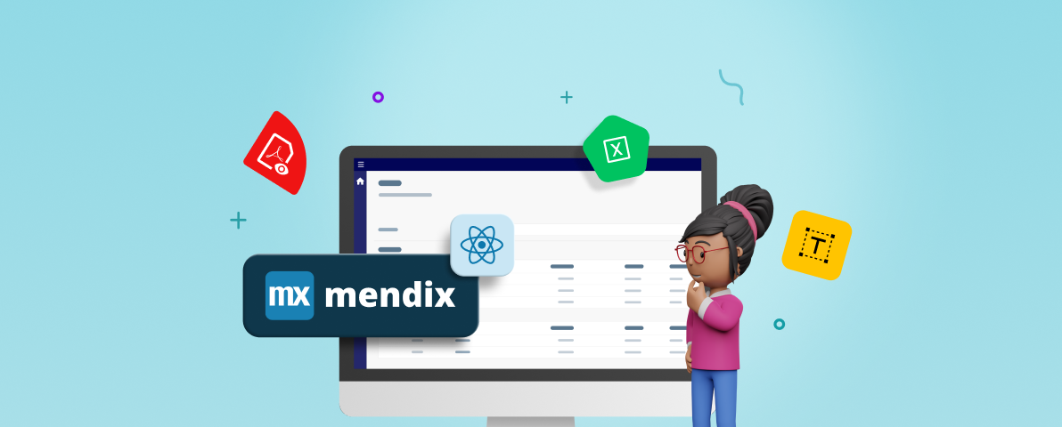 Creating a Mendix Application with Syncfusion React Components