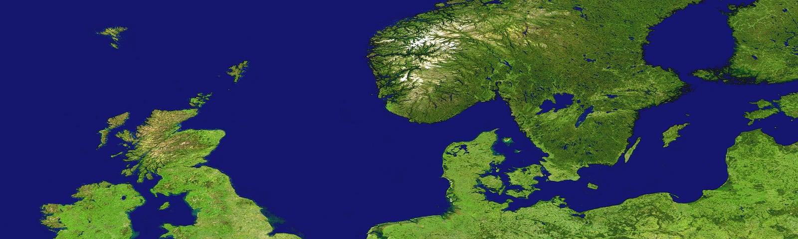 Map of Europe via Alt text on Medium