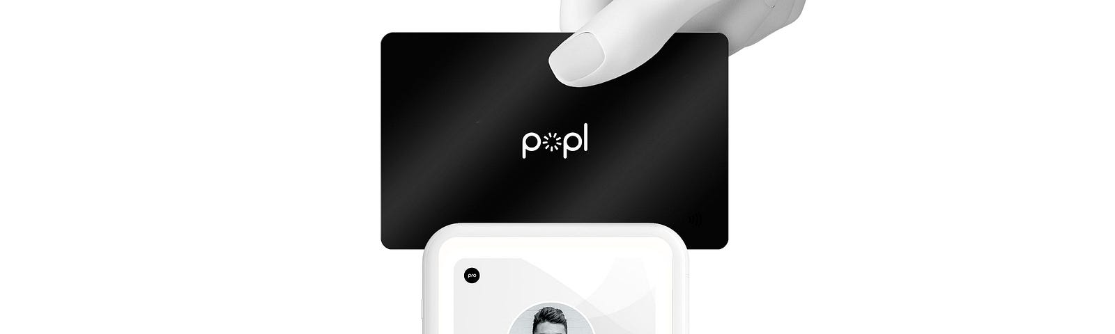 An image of Popl digital business card