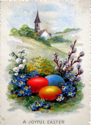 Irish Catholic Easter traditions include familiar eggs and greeting cards