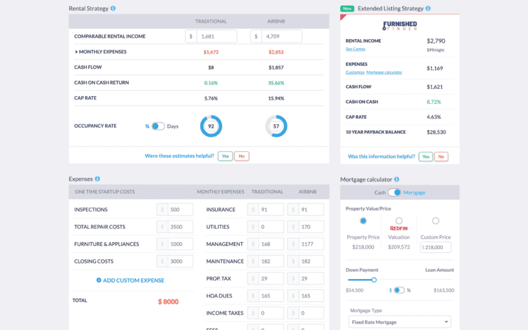 An Airbnb Calculator provides real estate investors with useful tools to make informed decisions.