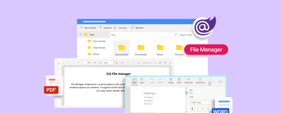 Preview Files in Blazor File Manager: A Comprehensive Guide