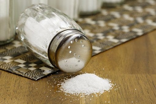 Table salt consist of iodine that also helps us in managing our thyroid functions!