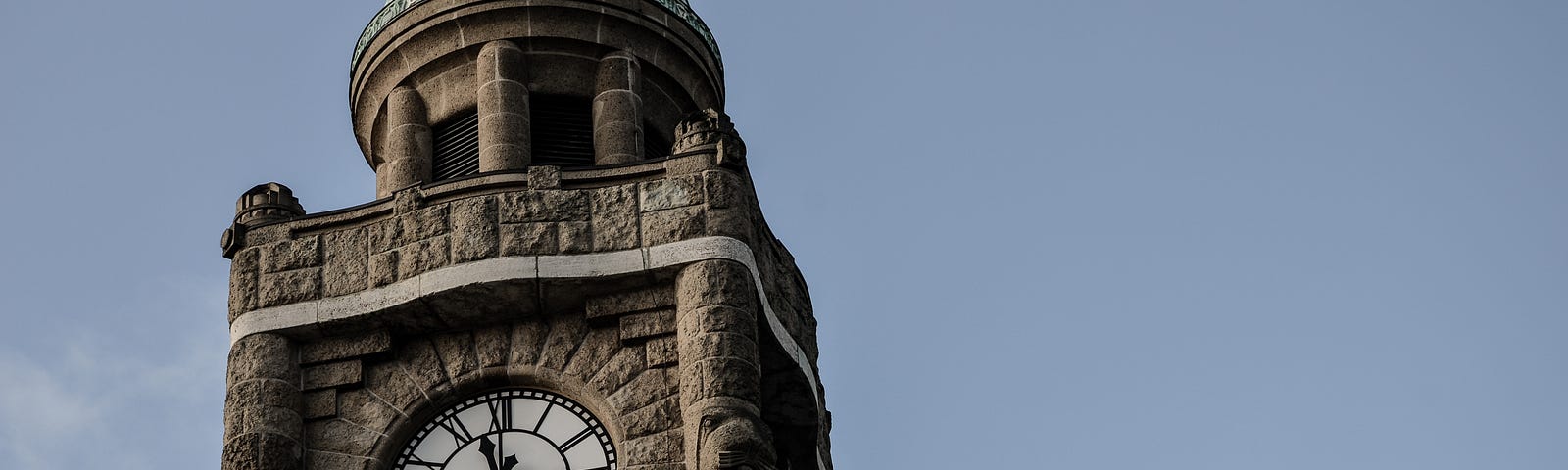 A clock tower